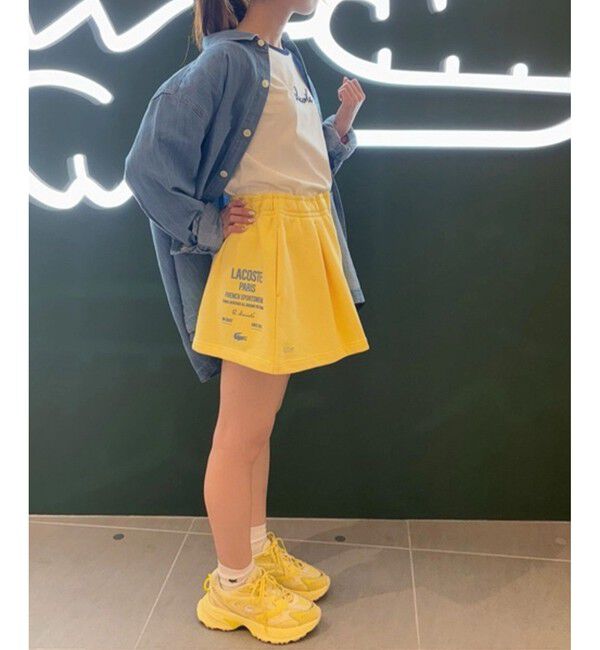 LACOSTE「プリーツスウェットショーツ」|その他|