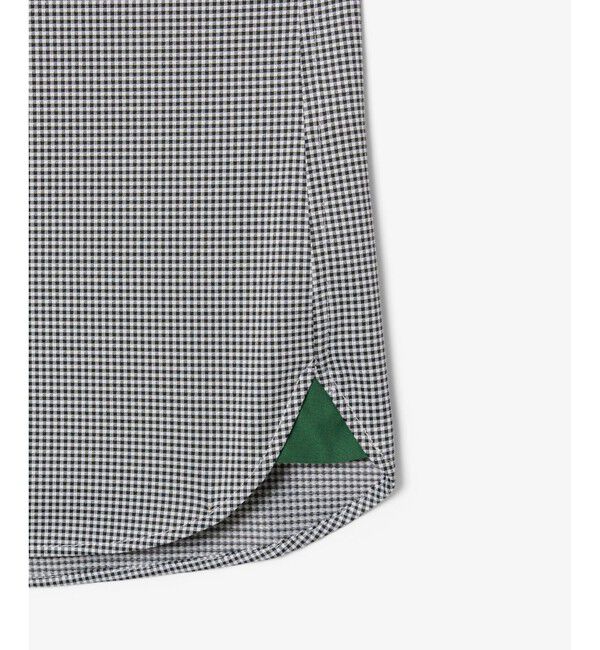 LACOSTE「マイクロチェックジャージシャツ」|シャツ・ブラウス|