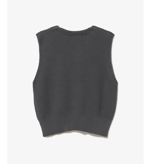 LACOSTE「ジップアップニットベスト」|ベスト・ジレ|