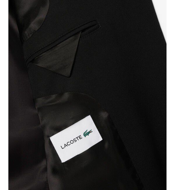 LACOSTE「ウールブレンドツイルブレザー」|テーラードジャケット|