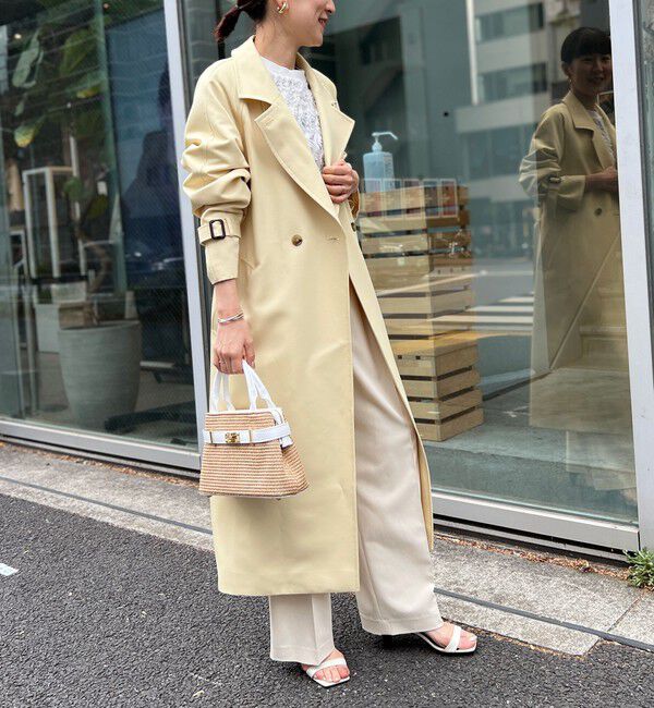 NOLLEY'S sophi「中空ツイルトレンチコート」|トレンチコート|