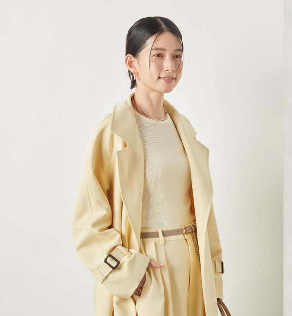 NOLLEY'S sophi「中空ツイルトレンチコート」|トレンチコート|