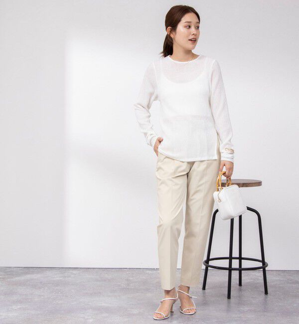 NOLLEY'S「ウォッシャブル愛され イージータックスリムパンツ」|その他|