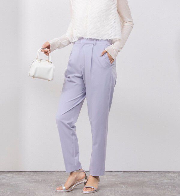 NOLLEY'S「ウォッシャブル愛され イージータックスリムパンツ」|その他|