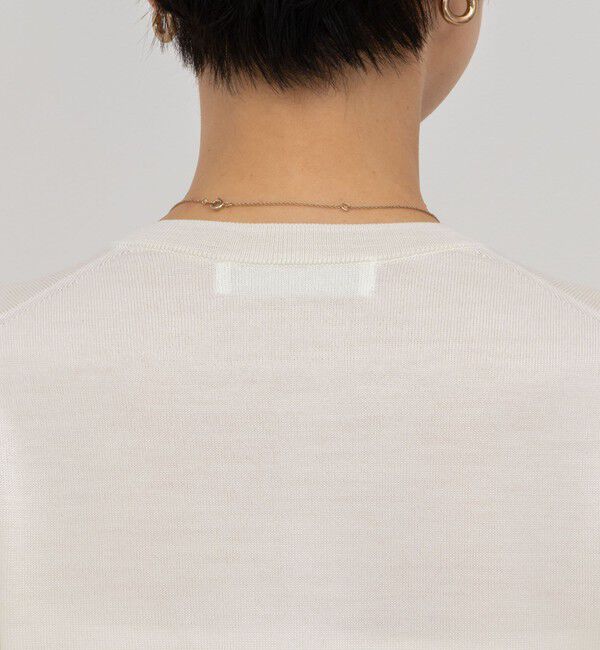 NOLLEY'S sophi「《手洗い可能》ウール100%クルーネックカーディガン」|カーディガン|