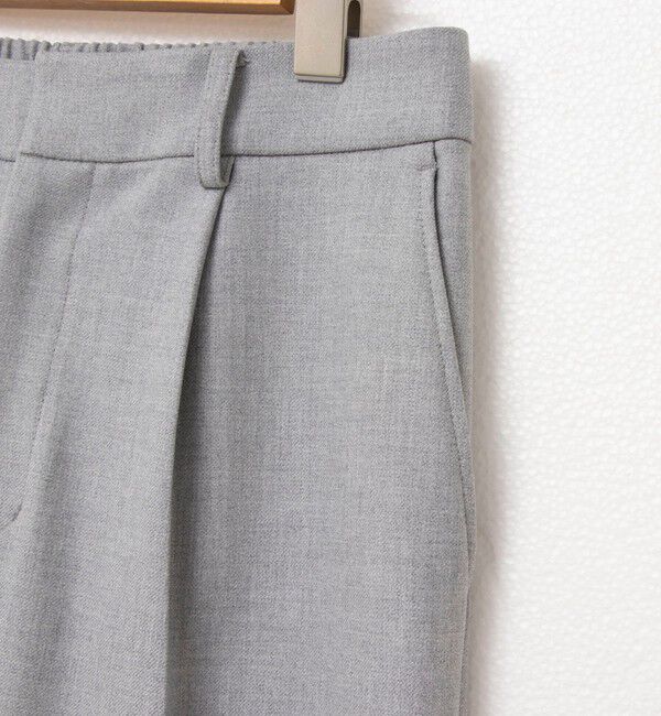 NOLLEY'S「ウォッシャブル裏起毛タックスリムパンツ」|その他|