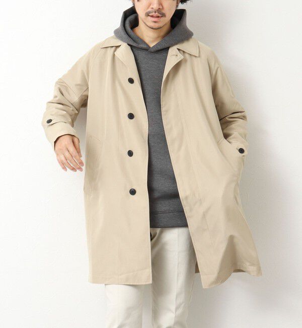 NOLLEY'S goodman「【TAION/タイオン】《ビジカジ対応》別注ステンカラーコート 25SS」|ステンカラーコート|