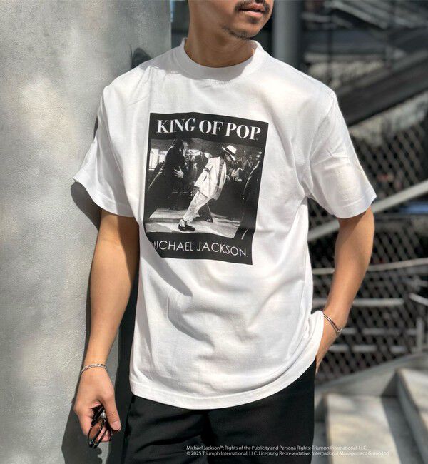 NOLLEY'S goodman「【GOOD ROCK SPEED】別注 MICHAEL JACKSON T 25SS」|Tシャツ・カットソー|ホワイト