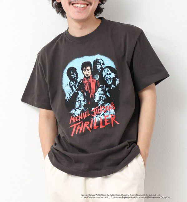 NOLLEY'S goodman「【GOOD ROCK SPEED】別注 MICHAEL JACKSON T 25SS」|Tシャツ・カットソー|ブラック