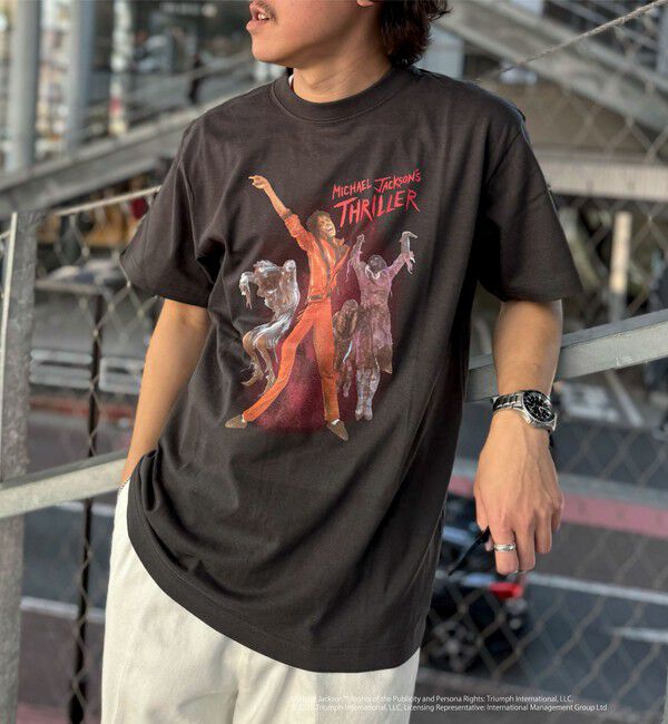NOLLEY'S goodman「【GOOD ROCK SPEED】別注 MICHAEL JACKSON T 25SS」|Tシャツ・カットソー|ブラック系その他