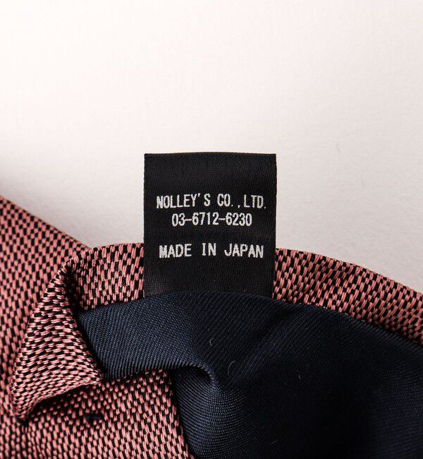 NOLLEY'S goodman「EMME EFFE バスケットソリッド 25SSコレクション」|ネクタイ・蝶ネクタイ|