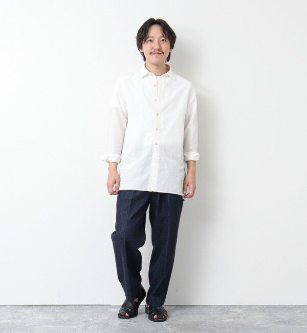 NOLLEY'S goodman「キュプラリネン レギュラーカラーシャツ 25SS」|シャツ・ブラウス|