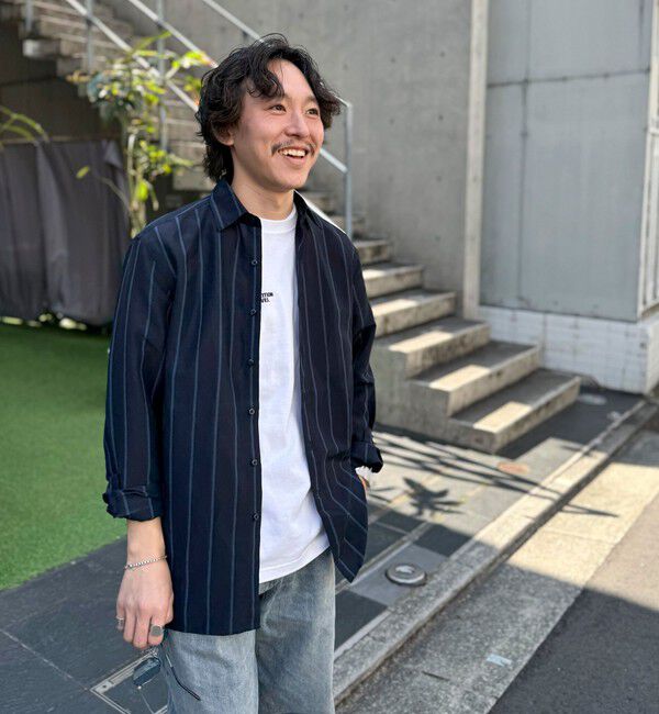 NOLLEY'S goodman「キュプラリネン レギュラーカラーシャツ 25SS」|シャツ・ブラウス|