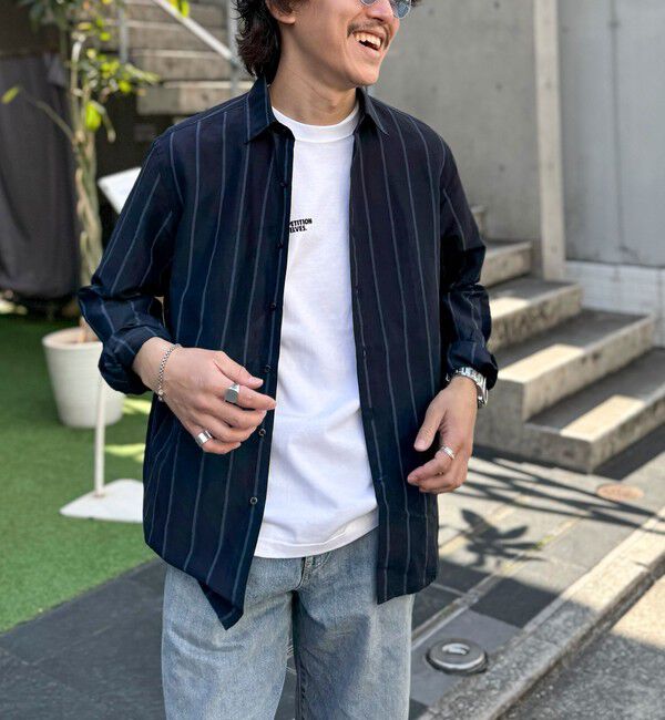 NOLLEY'S goodman「キュプラリネン レギュラーカラーシャツ 25SS」|シャツ・ブラウス|