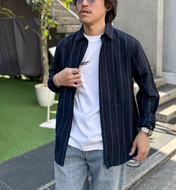 NOLLEY'S goodman「キュプラリネン レギュラーカラーシャツ 25SS」|シャツ・ブラウス|