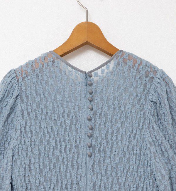 NOLLEY'S「【yosoyuki series】 ニットレースワンピース」|ワンピース|