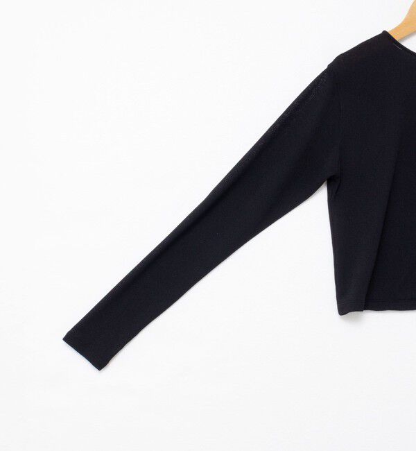 NOLLEY'S「《アンサンブル対応》シアーワッフル2WAYカーディガン」|カーディガン|