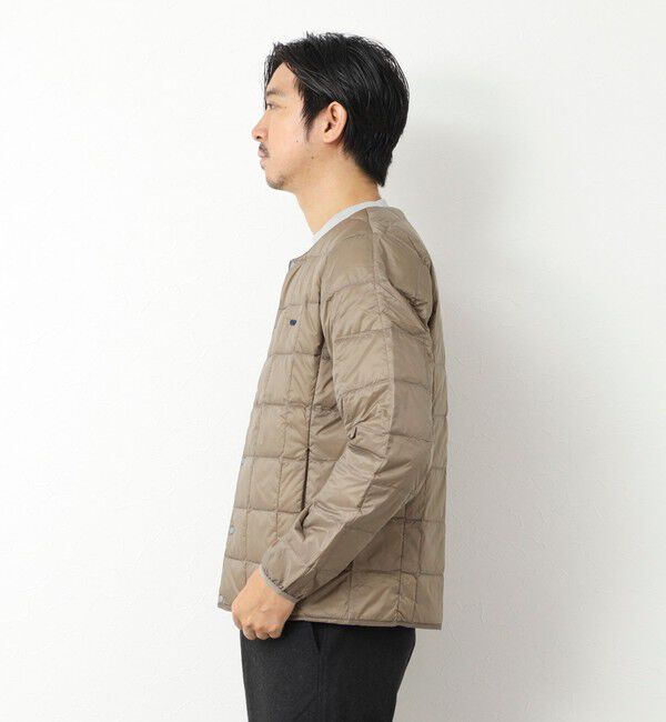 NOLLEY'S goodman「【TAION/タイオン】別注クジラ刺繍CREW NECK BUTTON DOWN JACKET」|ダウン|
