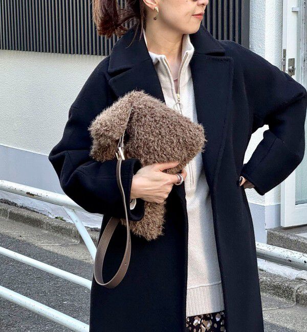 NOLLEY'S sophi「フェイクファーショルダーバッグ」|ショルダー・メッセンジャー|