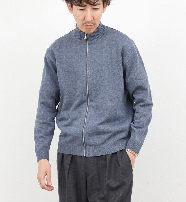 NOLLEY'S goodman「【ACTIVE SECT】《限定展開》デオドラント加工 スタンドジップカーディガン 25AW」|ニット・セーター|