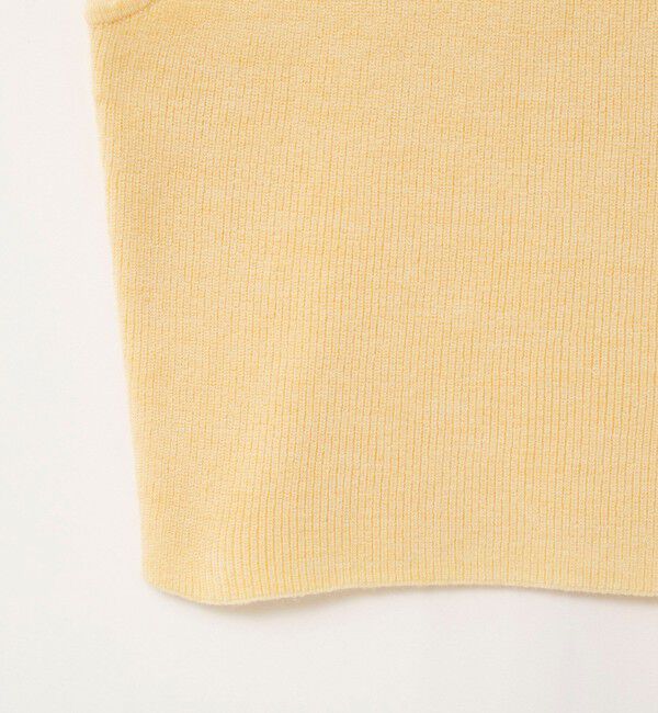 NOLLEY'S sophi「《手洗い可能》モヘヤ混片畦ビスチェ」|ニット・セーター|