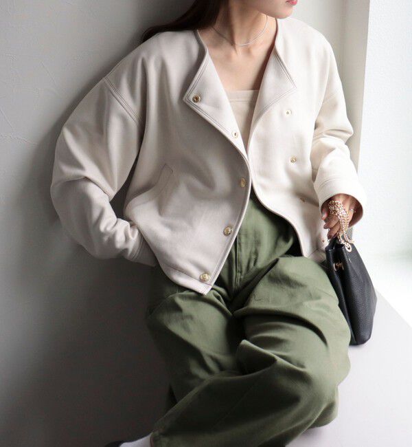 fredy emue「ダンボールスウェードライダースブルゾン」|ブルゾン・スタジャン|