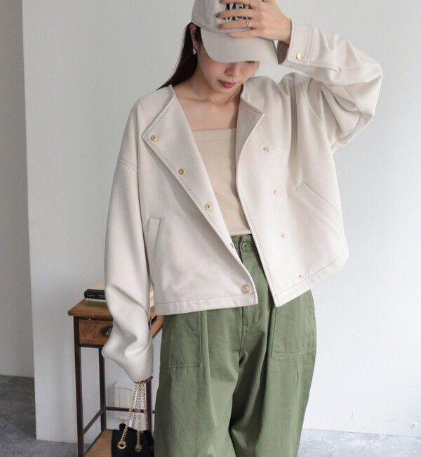 fredy emue「ダンボールスウェードライダースブルゾン」|ブルゾン・スタジャン|