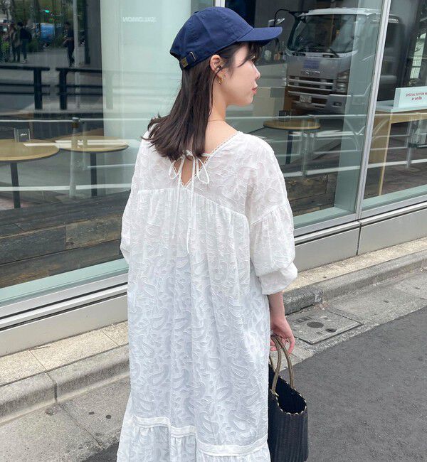 fredy emue「コットンジャガードワンピース」|ワンピース|