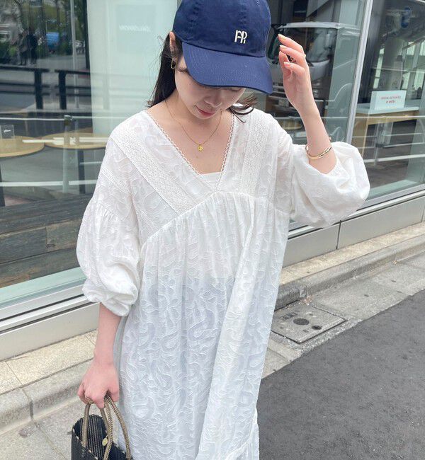 fredy emue「コットンジャガードワンピース」|ワンピース|