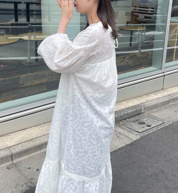 fredy emue「コットンジャガードワンピース」|ワンピース|