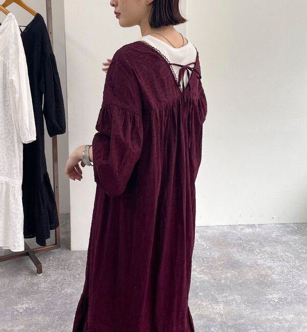 fredy emue「コットンジャガードワンピース」|ワンピース|