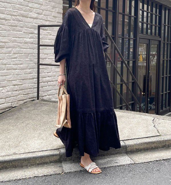 fredy emue「コットンジャガードワンピース」|ワンピース|