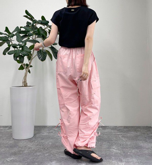 fredy emue「サイドリボンカーゴパンツ」|カーゴ|