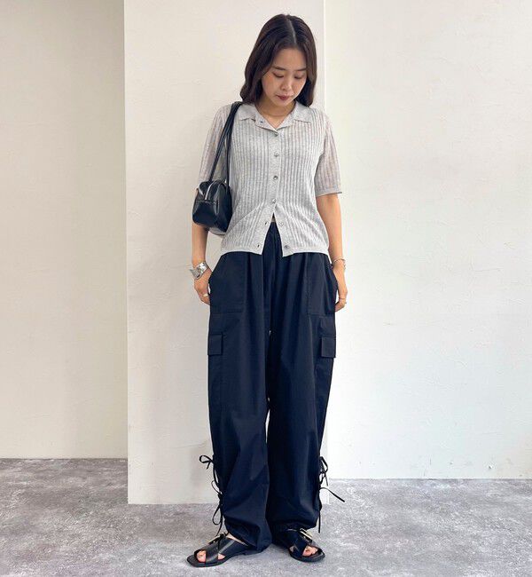fredy emue「サイドリボンカーゴパンツ」|カーゴ|