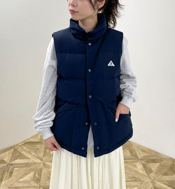 fredy emue「【GEVACO/ゲバコ】タッサーダウンベスト」|ダウンベスト・ベスト|