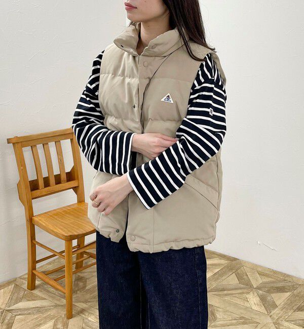 fredy emue「【GEVACO/ゲバコ】タッサーダウンベスト」|ダウンベスト・ベスト|