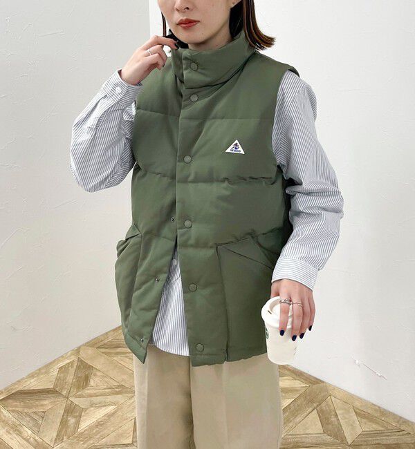 fredy emue「【GEVACO/ゲバコ】タッサーダウンベスト」|ダウンベスト・ベスト|