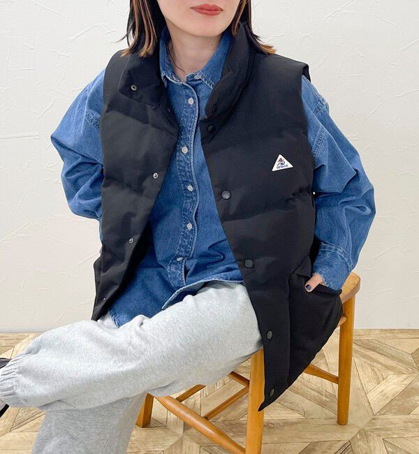 fredy emue「【GEVACO/ゲバコ】タッサーダウンベスト」|ダウンベスト・ベスト|