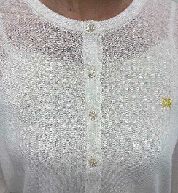 fredy emue「FR刺繍ベーシックサマーカーディガン」|カーディガン|