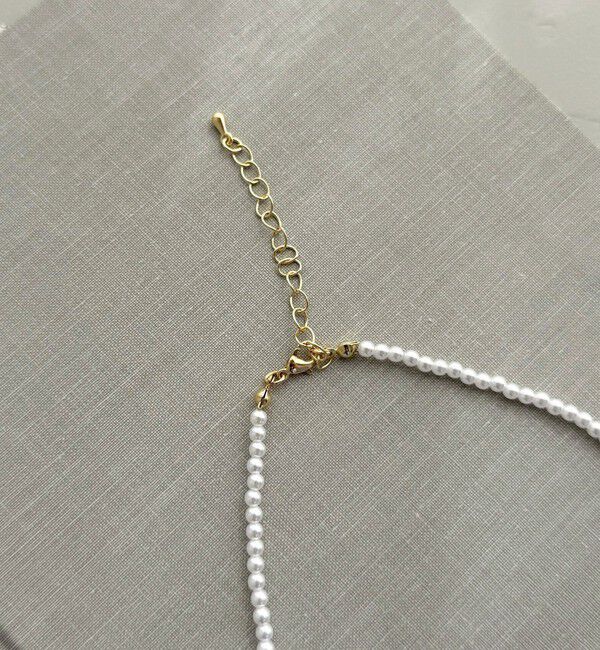 fredy emue「モチーフトップパールネックレス」|ネックレス|