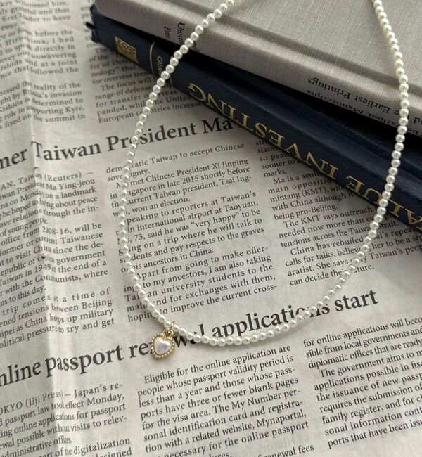 fredy emue「モチーフトップパールネックレス」|ネックレス|キナリ