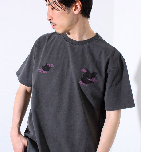GLOSTER「【JUNKSOUL/ジャンクソウル】TOM&JERRY ベト風JAPAN プリントTシャツ」|Tシャツ・カットソー|