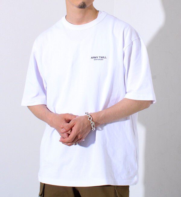 GLOSTER「【ARMY TWILL/アーミーツイル】30/2 OE Half Sleeve T プリントTシャツ」|Tシャツ・カットソー|