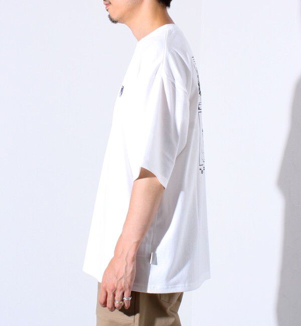 FREDY MAC「【FREDYMAC/フレディマック】度詰め天竺 オジサン刺繍&コミックTシャツ」|Tシャツ・カットソー|