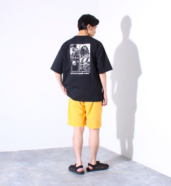 FREDY MAC「【FREDYMAC/フレディマック】度詰め天竺 オジサン刺繍&コミックTシャツ」|Tシャツ・カットソー|