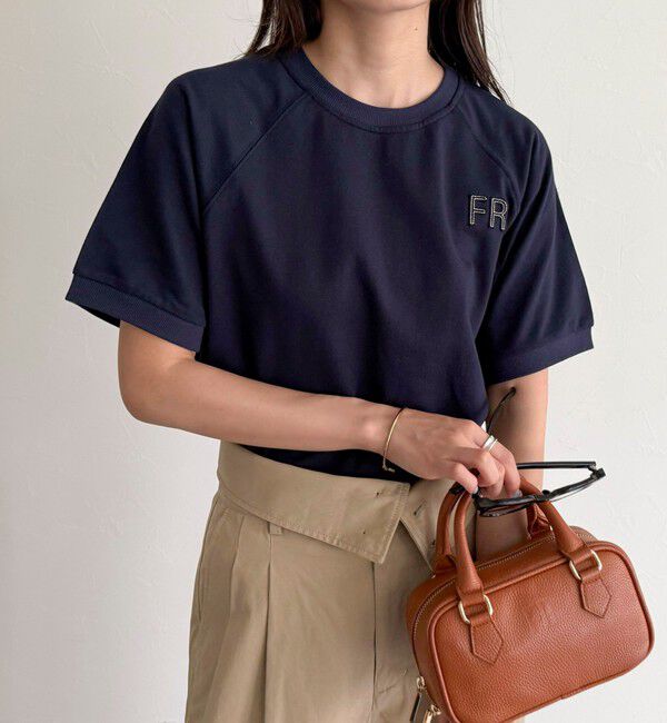 fredy emue「FRミニ裏毛半袖プルオーバー」|Tシャツ・カットソー|