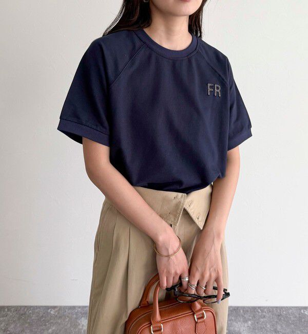 fredy emue「FRミニ裏毛半袖プルオーバー」|Tシャツ・カットソー|