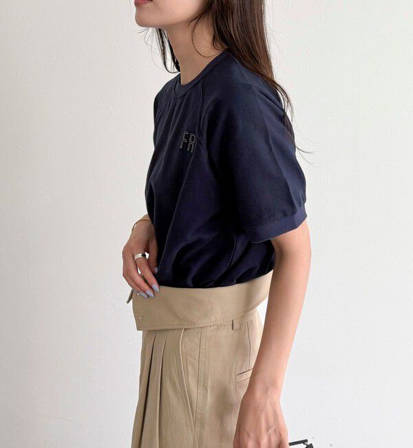 fredy emue「FRミニ裏毛半袖プルオーバー」|Tシャツ・カットソー|