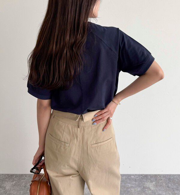 fredy emue「FRミニ裏毛半袖プルオーバー」|Tシャツ・カットソー|