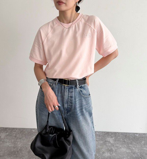 fredy emue「FRミニ裏毛半袖プルオーバー」|Tシャツ・カットソー|